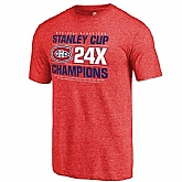 Montreal Canadiens Fanatics Branded Red Victor Tri Blend T-Shirt,baseball caps,new era cap wholesale,wholesale hats
